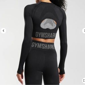 Gymshark Flex Sports Long Sleeve Crop Top